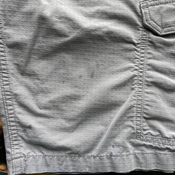 Carhartt Gray Force Broxton Cargo Relaxed Fit Shorts - Men's Size 42 - Picture 5 of 7